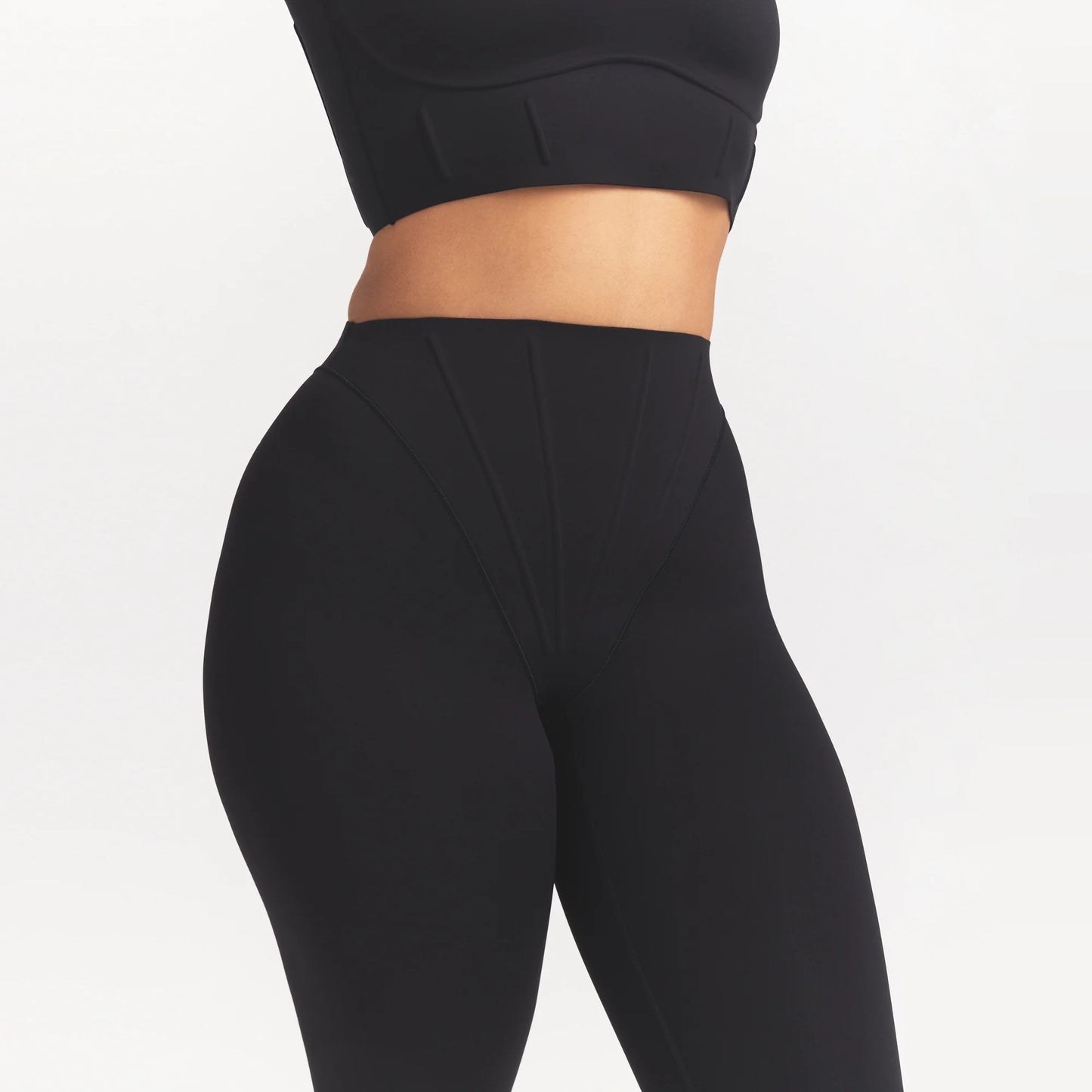 NikeSKIMS MATTE CORSET 26" LEGGING | OBSIDIAN