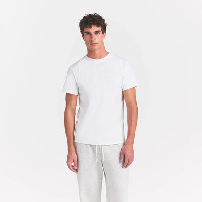 HEAVYWEIGHT COTTON MENS CLASSIC CREWNECK | CHALK