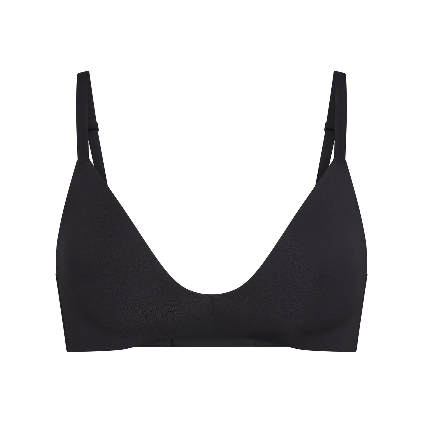 WIRELESS FORM T-SHIRT DEMI BRA | ONYX