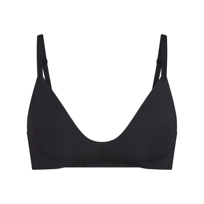 WIRELESS FORM T-SHIRT DEMI BRA | ONYX