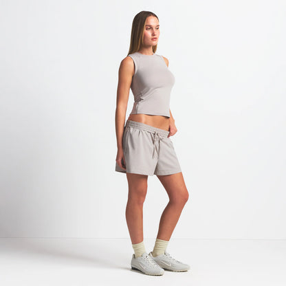 NikeSKIMS WOVEN NYLON 5" TRACK SHORT | STONE
