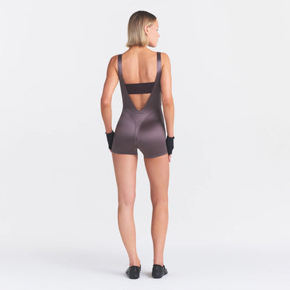 NikeSKIMS SATIN SHINE SUSPENDER 2.5" ONESIE | RESIN