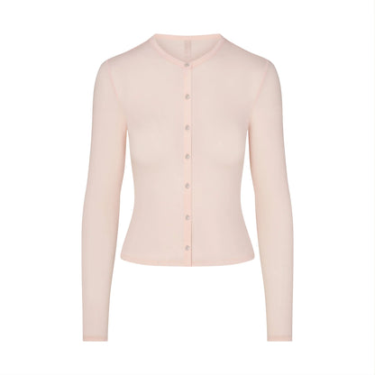 SHEER MODAL CARDIGAN | PRIMROSE