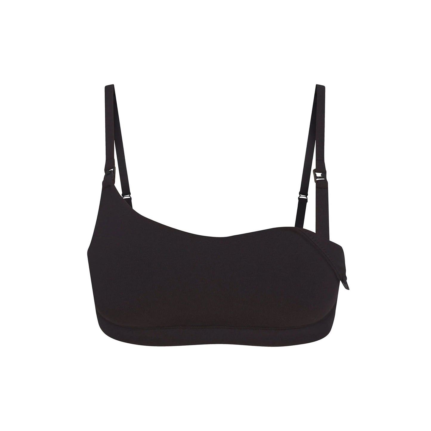 COTTON JERSEY MATERNITY NURSING SCOOP BRALETTE | SOOT
