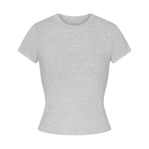 WORN IN JERSEY T-SHIRT | LIGHT HEATHER GREY