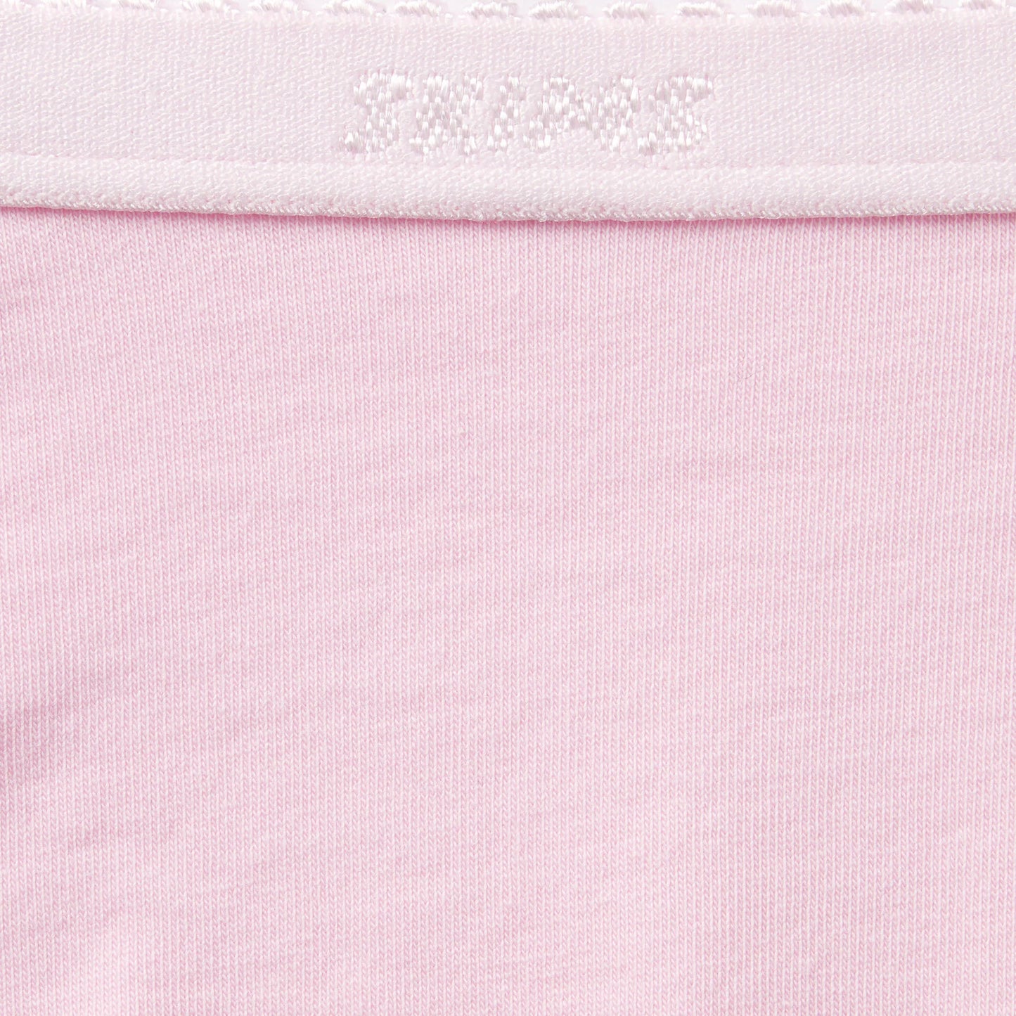 LIGHTWEIGHT COTTON LOGO PICOT HIPSTER | PEONY