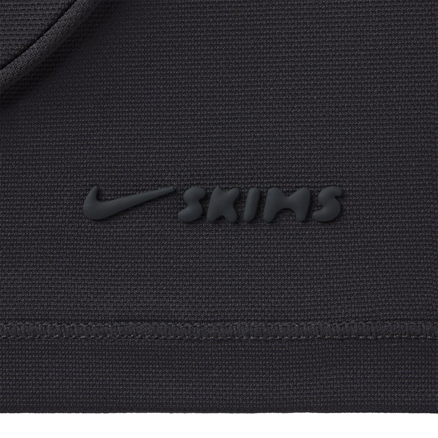NikeSKIMS AIRY LONG SLEEVE CREW NECK TOP | OBSIDIAN