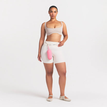 NikeSKIMS STUDIO STRETCH SEAM FRONT MICRO BRA | LINEN