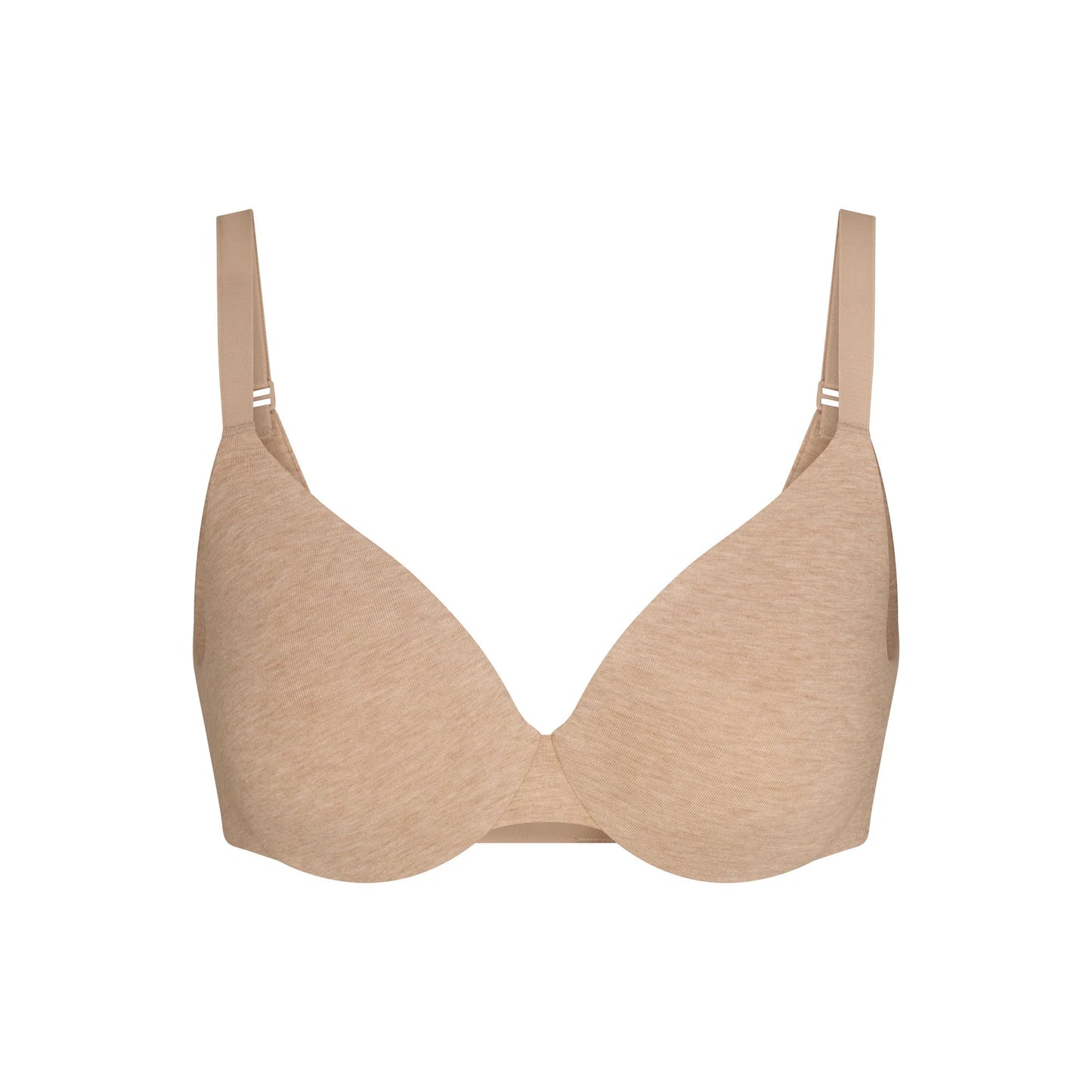 EVERYDAY COTTON FULL COVERAGE BRA | CLAY HEATHER
