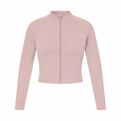 NikeSKIMS MATTE MOCK NECK FULL ZIP JACKET | HIMALAYAN