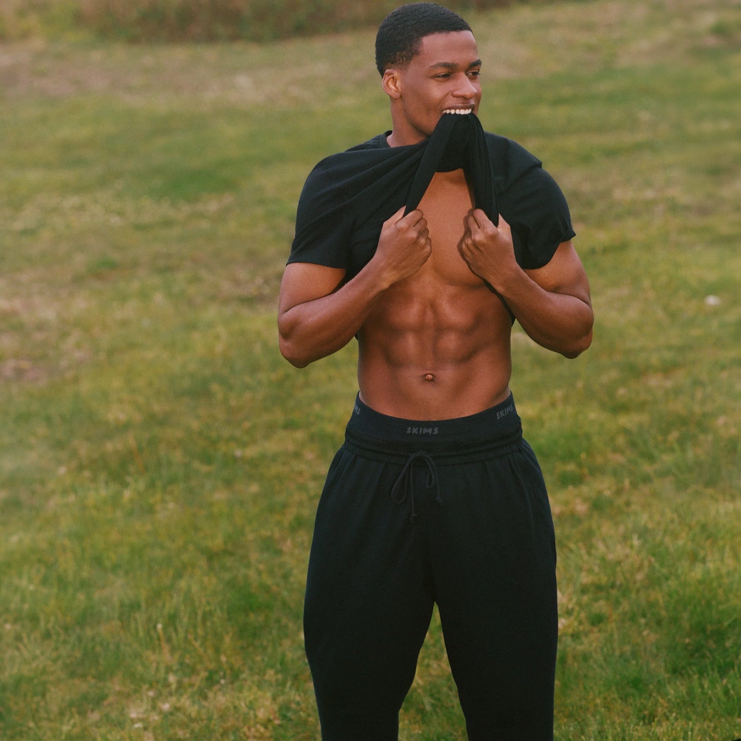 HEAVYWEIGHT FLEECE MENS STRAIGHT LEG PANT | WASHED ONYX