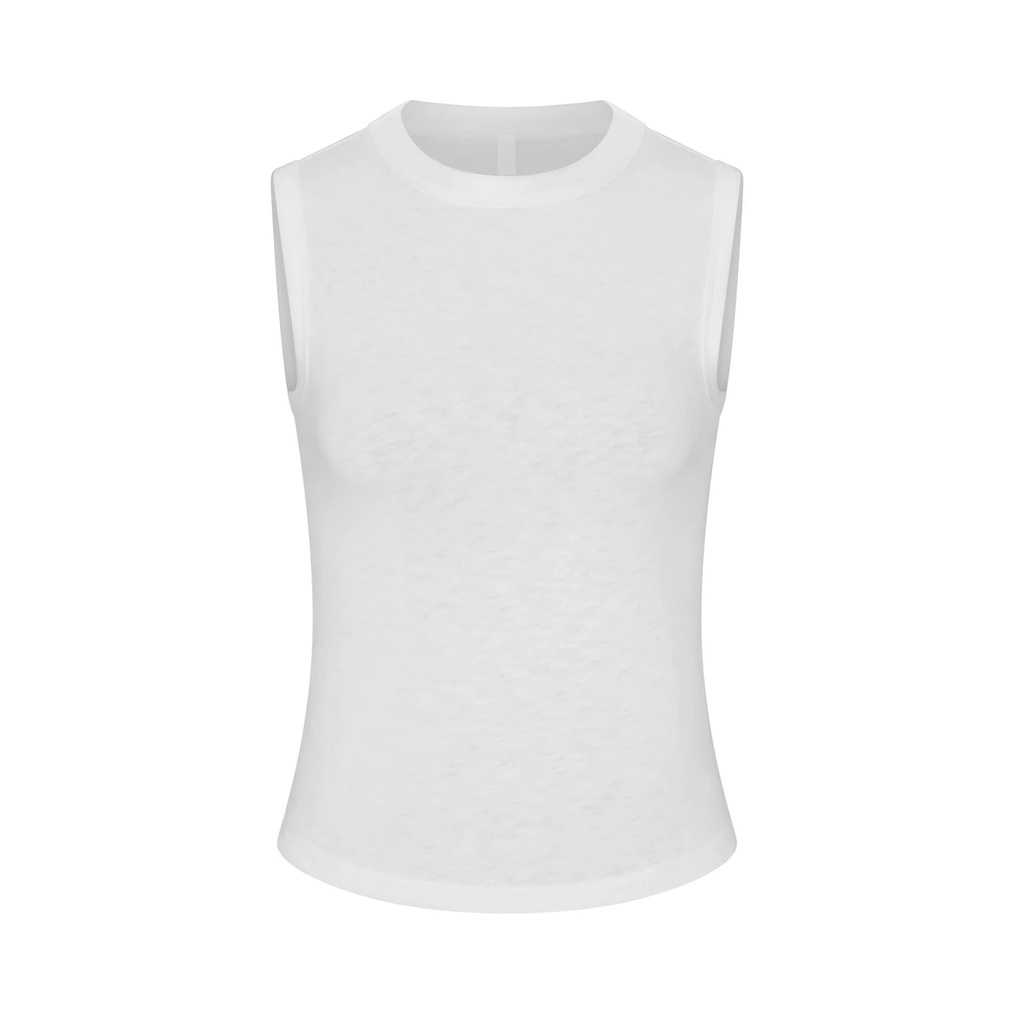 WORN IN JERSEY HIGH CREW TANK | SNOW