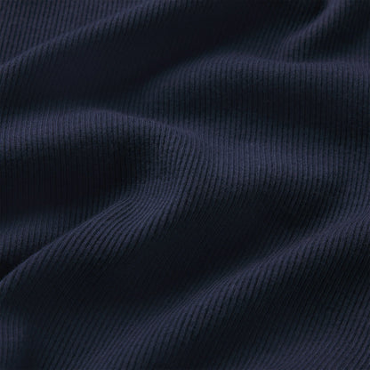 COTTON RIB TANK MIDI DRESS | NAVY