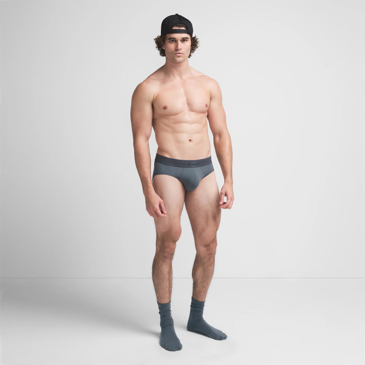 SKIMS COTTON MENS BRIEF | KYANITE