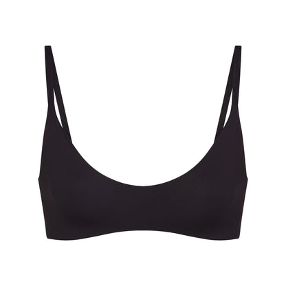 NikeSKIMS MATTE MICRO SCOOP BRA | OBSIDIAN
