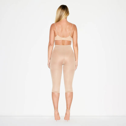 HOSIERY SHAPING CAPRI TIGHTS | CLAY