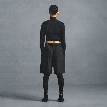 NikeSKIMS AIRY RELAXED SHORT | OBSIDIAN