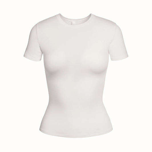 COTTON JERSEY T-SHIRT | MARBLE
