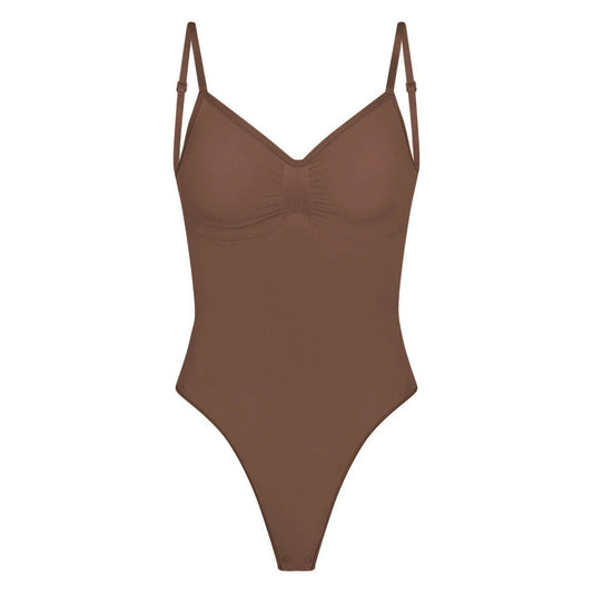 SEAMLESS SCULPT LOW BACK THONG BODYSUIT | JASPER