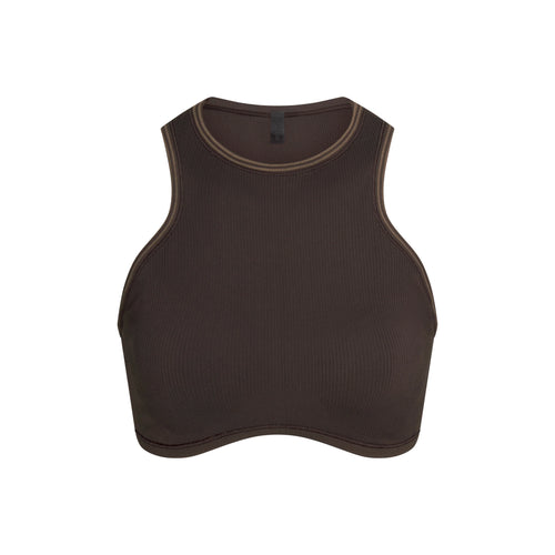 NikeSKIMS RIBBED SEAMLESS RACER FRONT BRA | PHOENIX