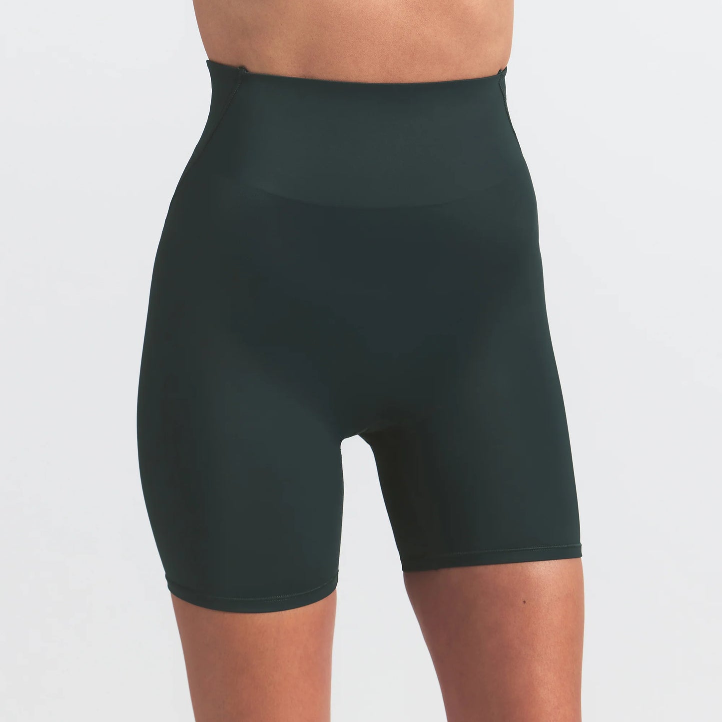 NikeSKIMS SHINE BONDED WAIST 5" BIKER SHORT | DARK TEAL