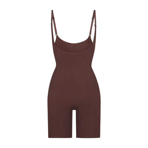SEAMLESS SCULPT BUTT LIFTING OPEN BUST BODYSUIT | COCOA