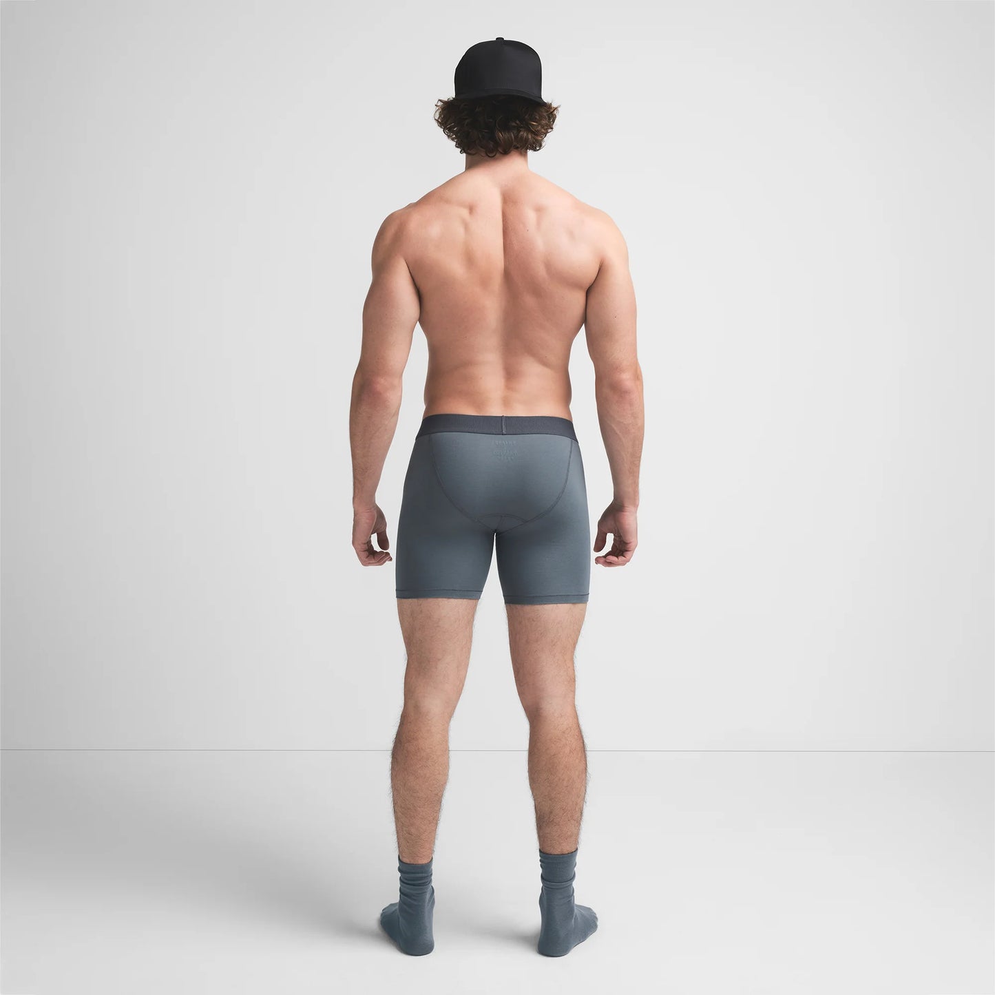 SKIMS COTTON MENS 5" BOXER BRIEF | KYANITE