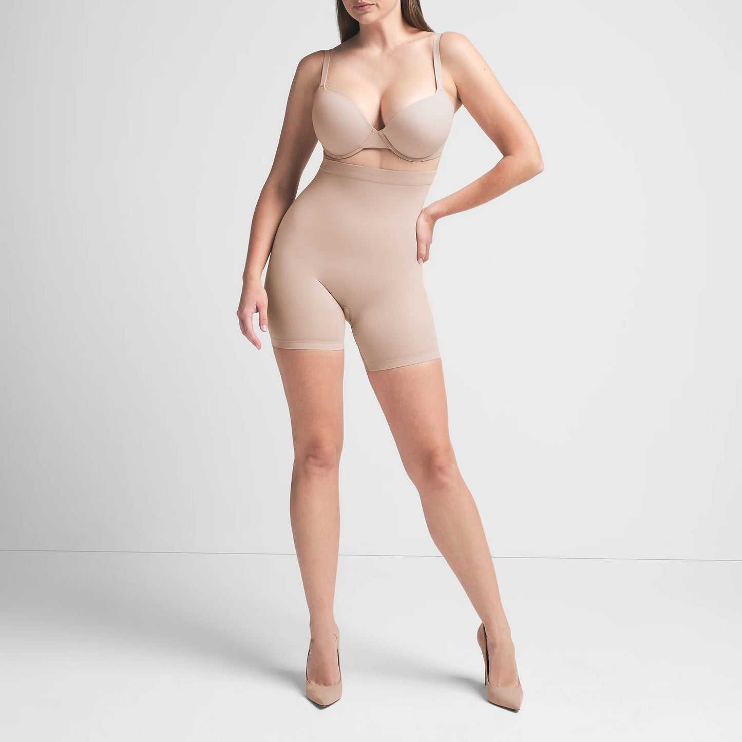 SEAMLESS SCULPT MID THIGH SHORT | MICA