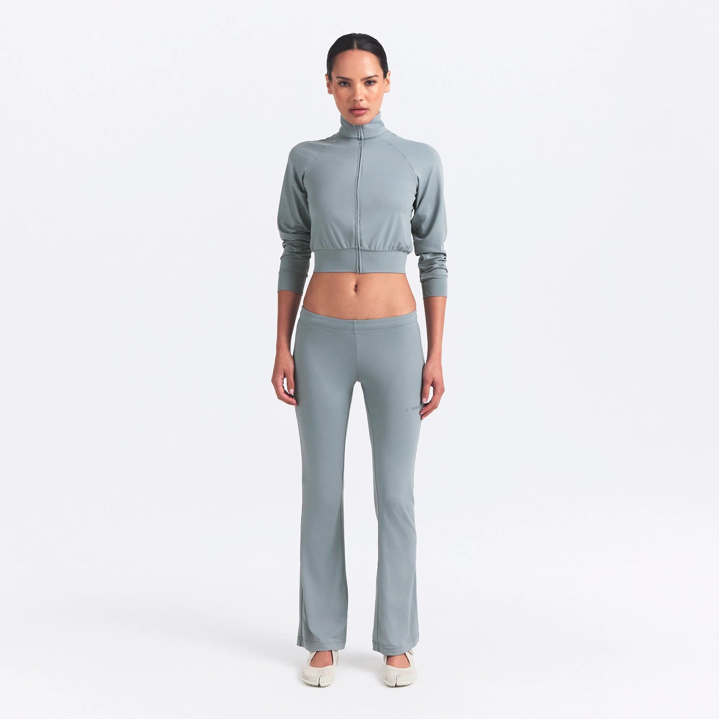 NikeSKIMS AIRY LOW RISE MINI FLARE PANT | WASHED PACIFIC
