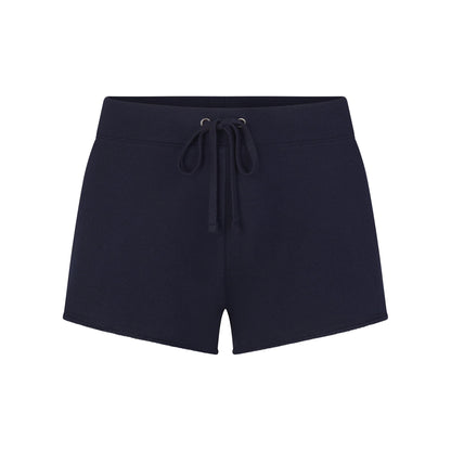 DRAPEY FRENCH TERRY SHORT | NAVY