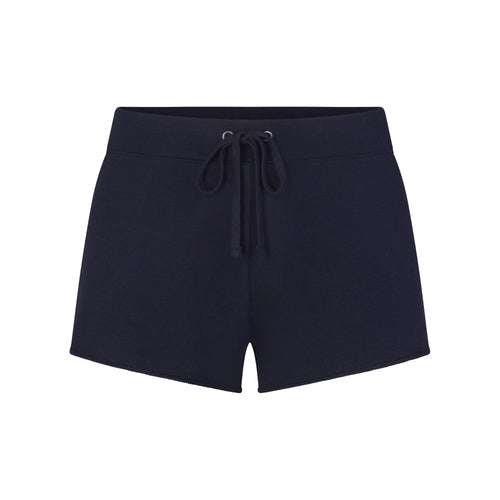 DRAPEY FRENCH TERRY SHORT | NAVY