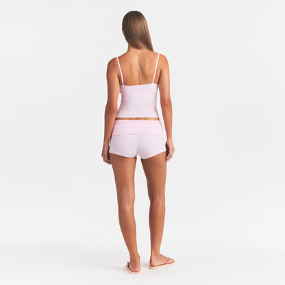 COTTON JERSEY SCOOP NECK CAMI | CHERRY BLOSSOM