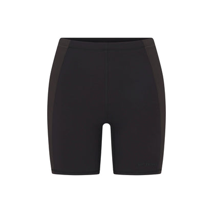 NikeSKIMS MATTE SHINE MIX 5" BIKER SHORT | OBSIDIAN AND IGNEOUS