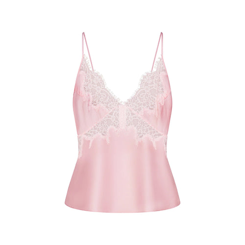 SILK LACE CAMI | PEONY TONAL