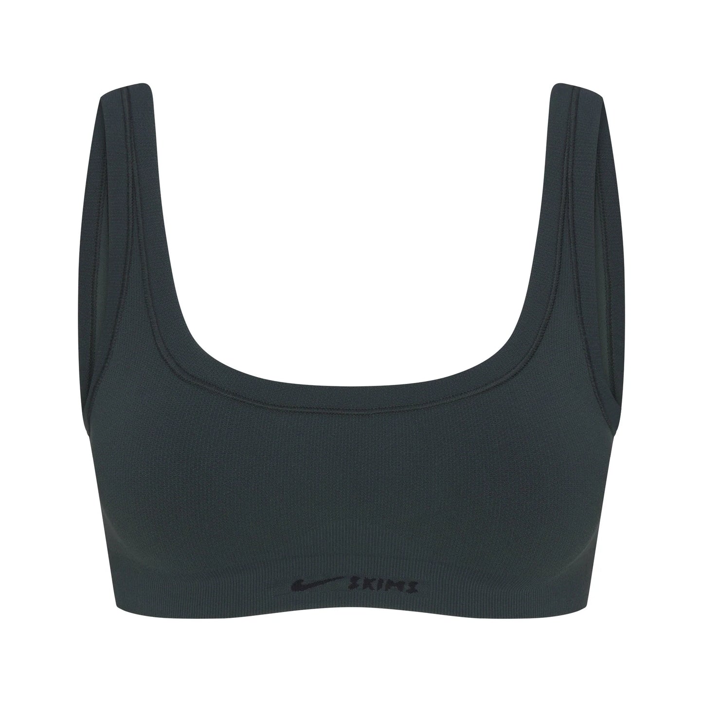 NikeSKIMS VINTAGE SEAMLESS SCOOP NECK BRA | DARK TEAL