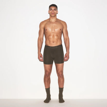SKIMS STRETCH MENS 5" BOXER BRIEF | LODEN