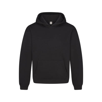 FLEECE LOUNGE MENS RELAXED HOODIE | WASHED ONYX