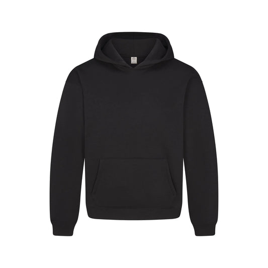 FLEECE LOUNGE MENS RELAXED HOODIE | WASHED ONYX