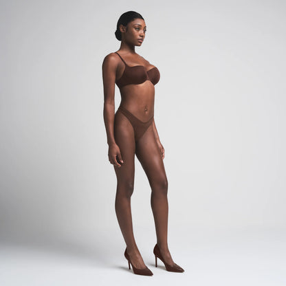 SKIMS ULTIMATE BALCONETTE PUSH-UP BRA | COCOA