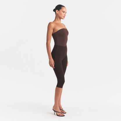 SMOOTH LAYERS STRAPLESS BODYSUIT | COCOA
