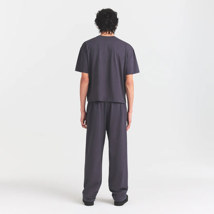 HEAVYWEIGHT COTTON MENS RELAXED PANT | RAVEN