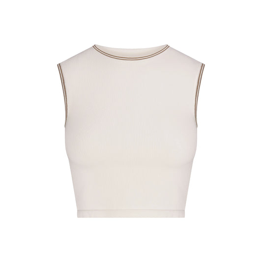 NikeSKIMS RIBBED SEAMLESS MUSCLE TANK | IVORY