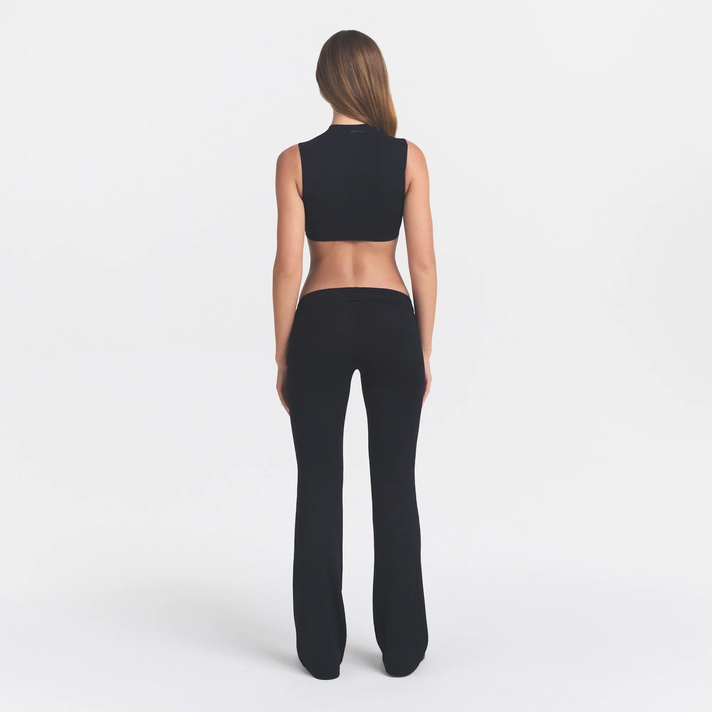 NikeSKIMS AIRY DRI-FIT™ LOW RISE MINI FLARE PANT | OBSIDIAN