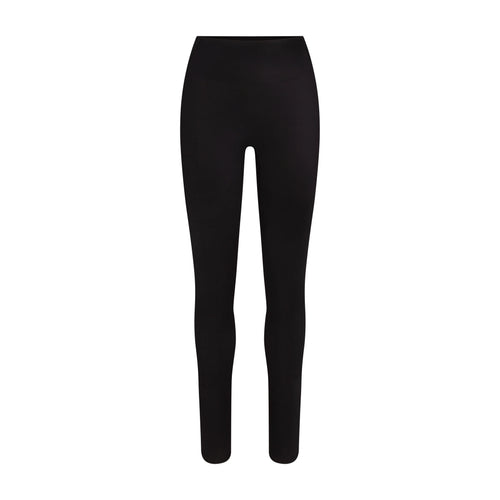 NikeSKIMS SATIN SHINE BONDED WAIST 29" LEGGING | OBSIDIAN
