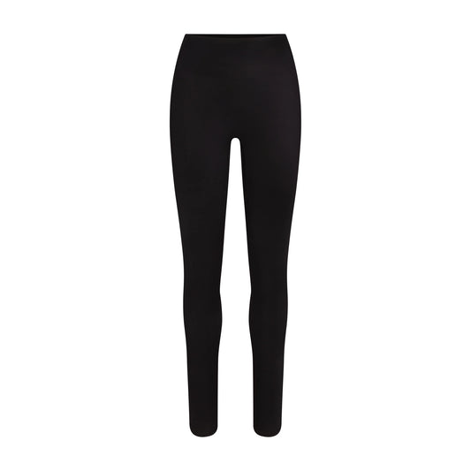 NikeSKIMS SATIN SHINE BONDED WAIST 29" LEGGING | OBSIDIAN