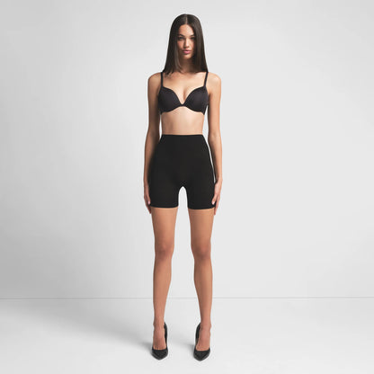 SHEER SCULPT LOW BACK SHORT | ONYX
