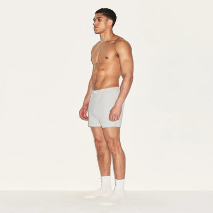 SKIMS COTTON MENS KNIT BOXER 3-PACK | HEATHER MULTI