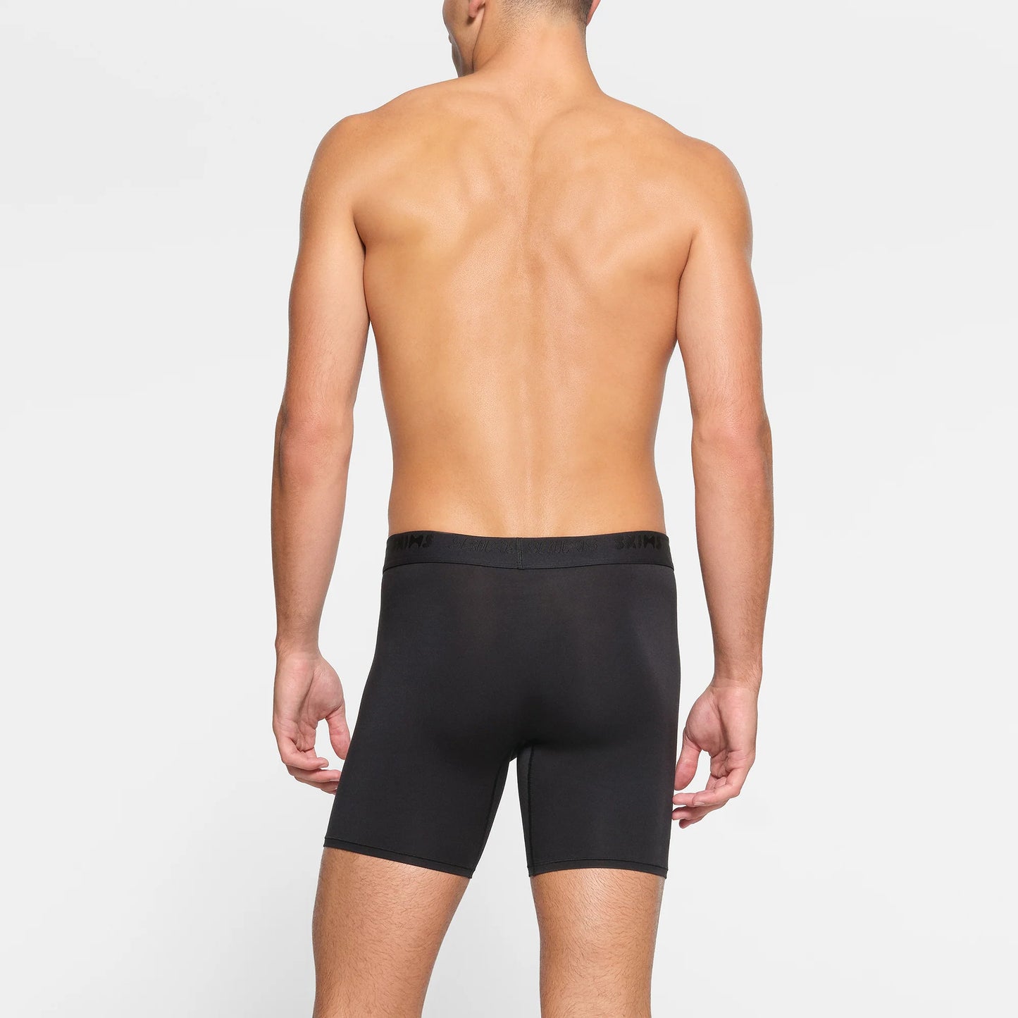 SKIMS STRETCH MENS 5" BOXER BRIEF 3-PACK | OBSIDIAN