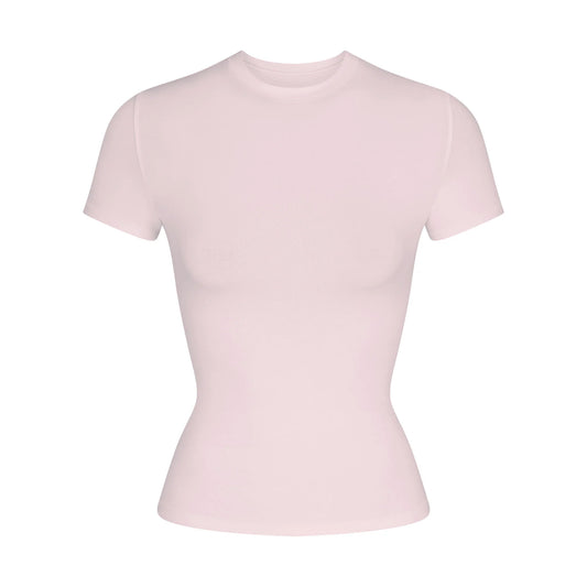 COTTON JERSEY T-SHIRT | CHERRY BLOSSOM