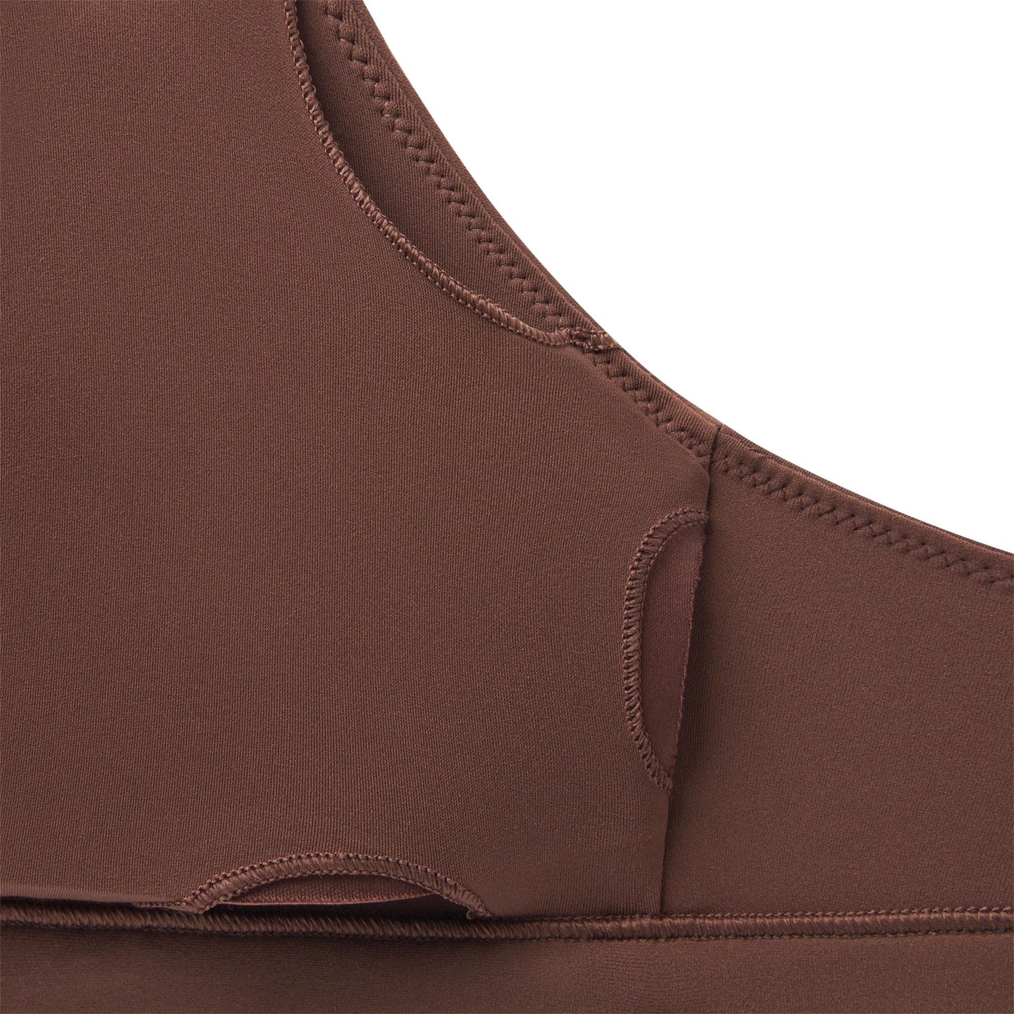 FITS EVERYBODY MASTECTOMY SCOOP BRALETTE | COCOA